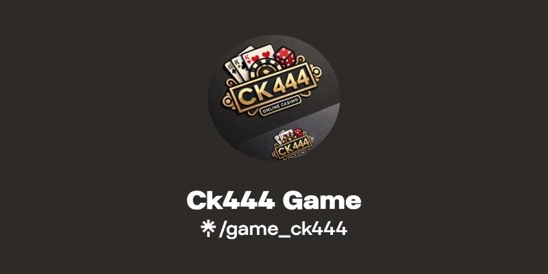 Casino games collection and entertainment categories on Ck444