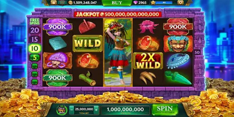 Digital slot machine reels and bonus mechanics in Ck444 Slot Games