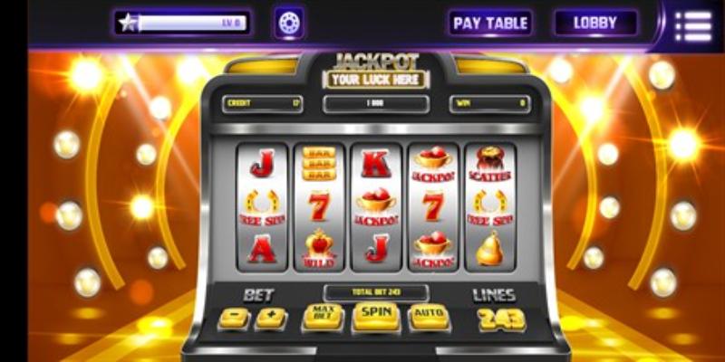 Slot game interface and reel display available on Ck444 Slot Games platform